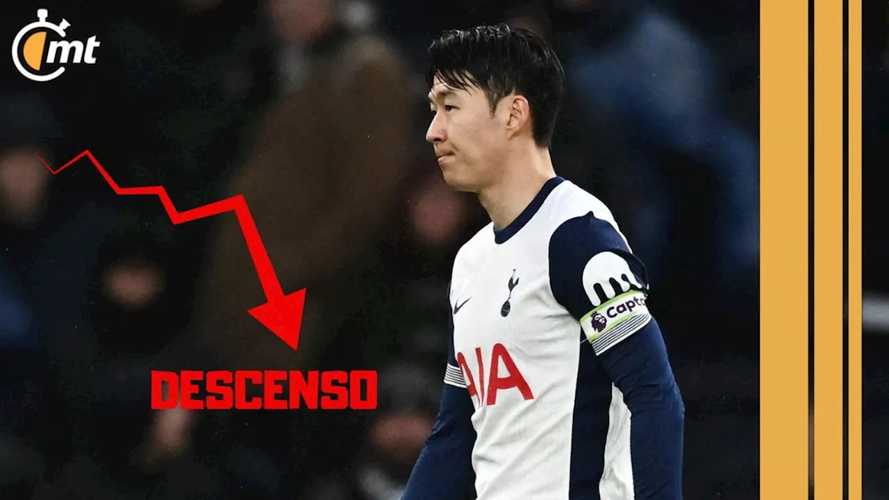 ¡Cerca del descenso! Tottenham se hunde en la Premier tras perder ante Leicester