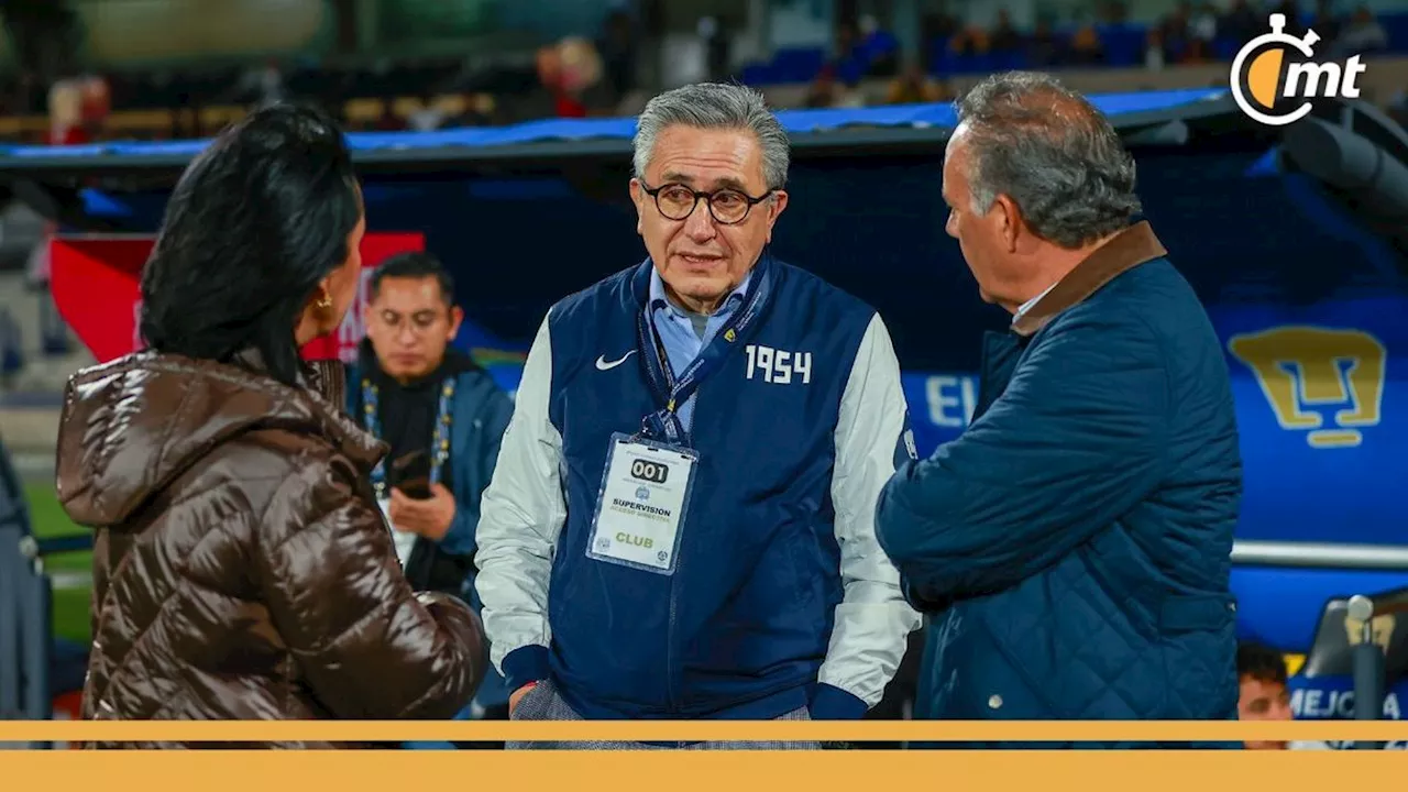 Presidente de Pumas: 'Todo Puede Pasar' en Ventana de Transferencias