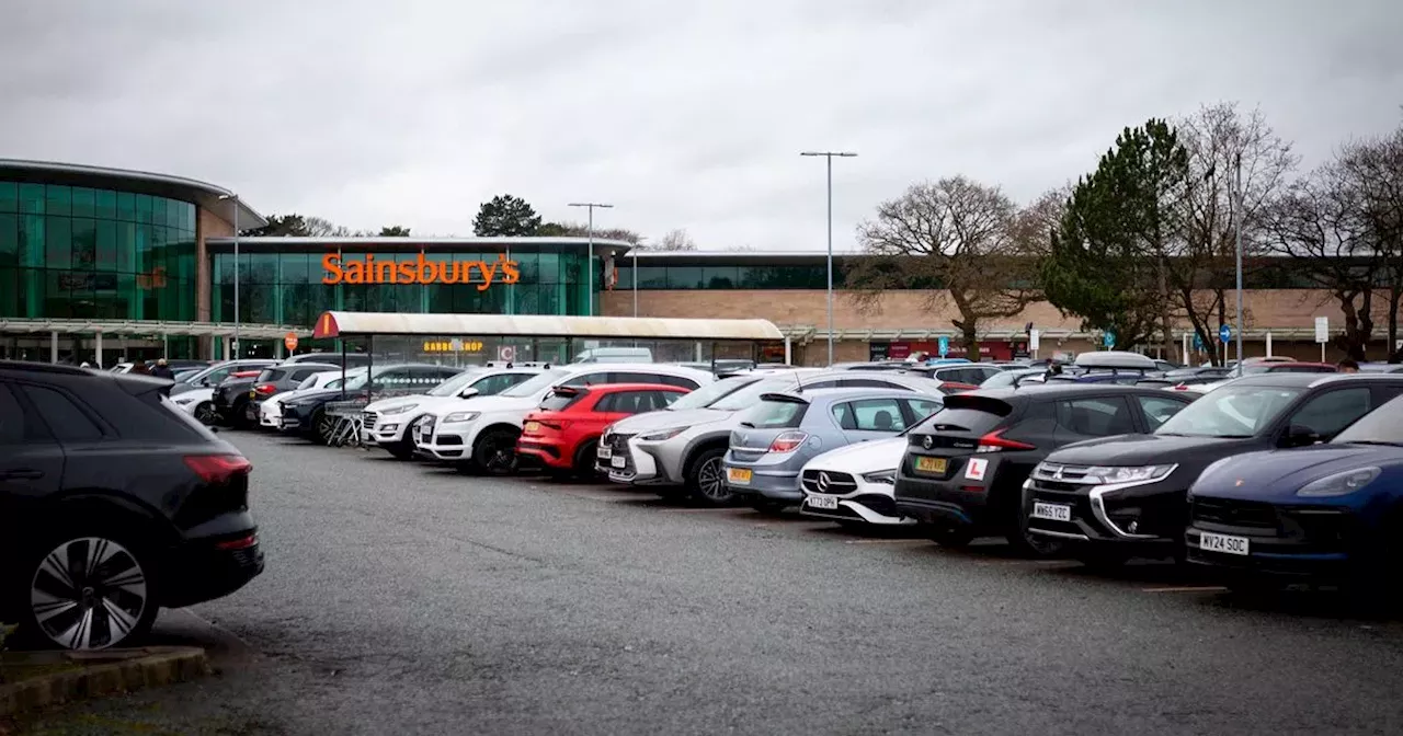 Horror in Sainsbury's car park as police officer mown down by suspect