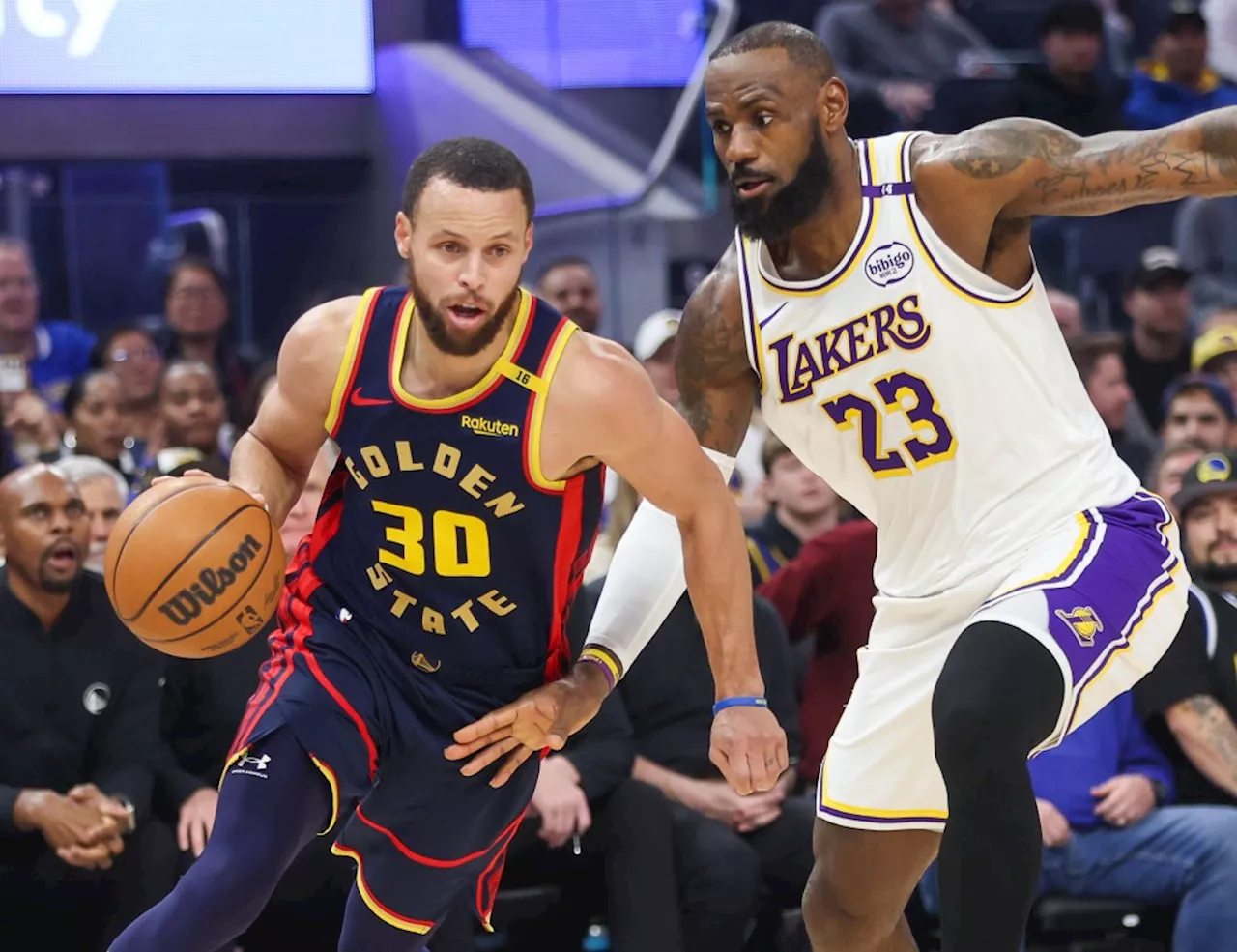 LeBron James Leads Lakers Past Struggling Warriors in Star-Studded Showdown