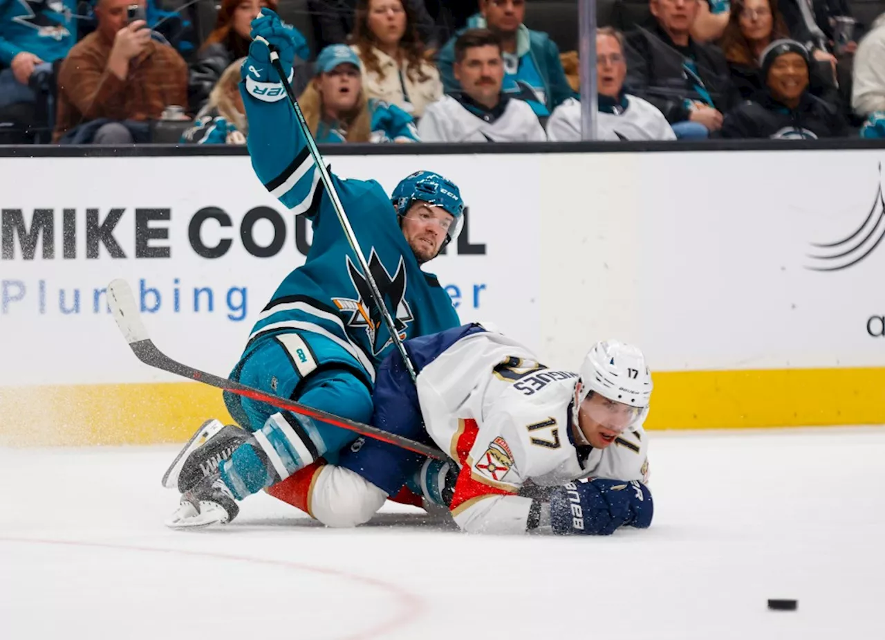 Panthers Pummel Sharks in 7-2 Rout, Extending Streak to 12