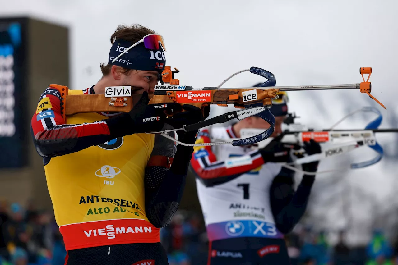 Lægreid vant sprinten, Bø ble nummer to