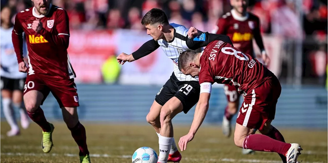 SSV Jahn Regensburg kassiert beim Kellerduell gegen Ulm eine 1:5 Niederlage