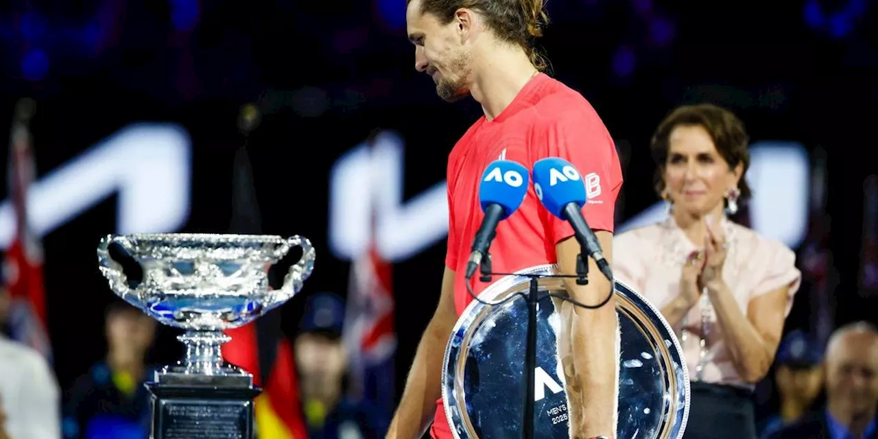 Zverev erneut im Grand-Slam-Finale gescheitert