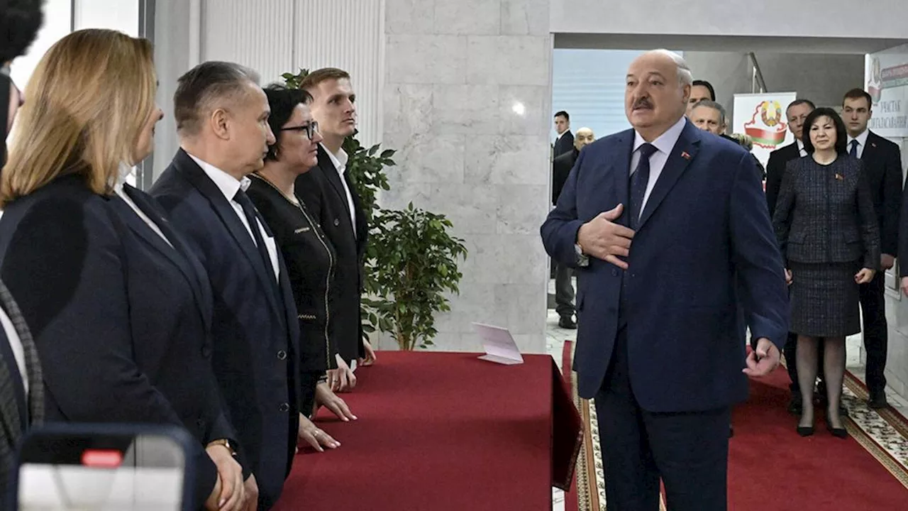 Lukashenko overwint presidentsverkiezingen in Belarus