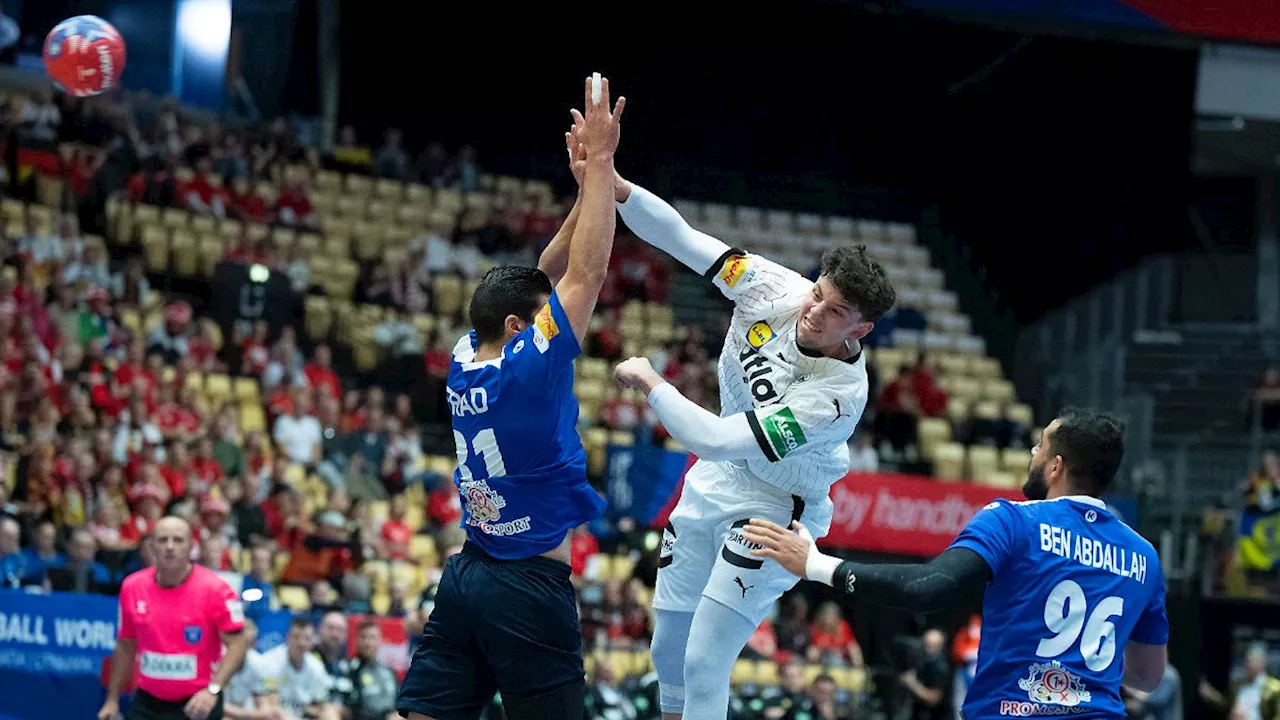 Handball-Nationalmannschaft gewinnt gegen Tunesien und blickt optimistisch ins Viertelfinale