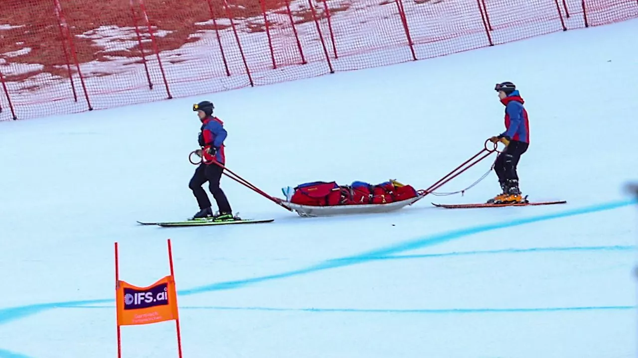 Schwerverletzte Nina Ortlieb schreibt verzweifelten Kommentar nach Sturz in Garmisch-Partenkirchen