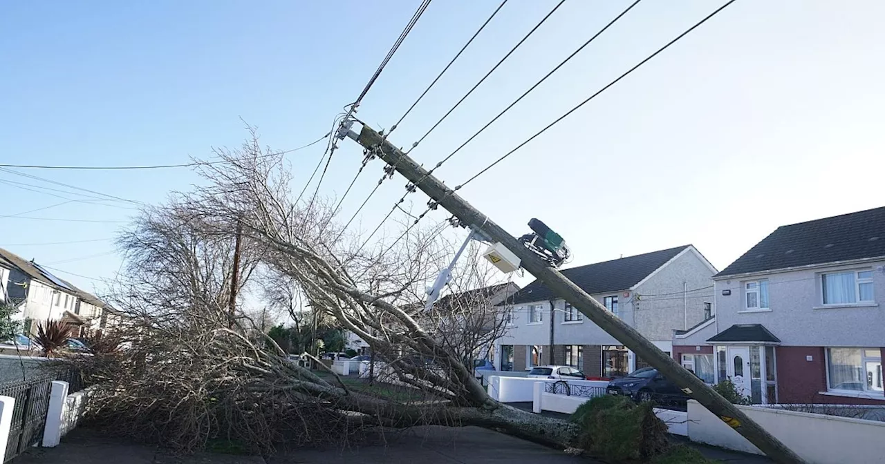 Hunderttausende nach Sturm Éowyn weiter ohne Strom