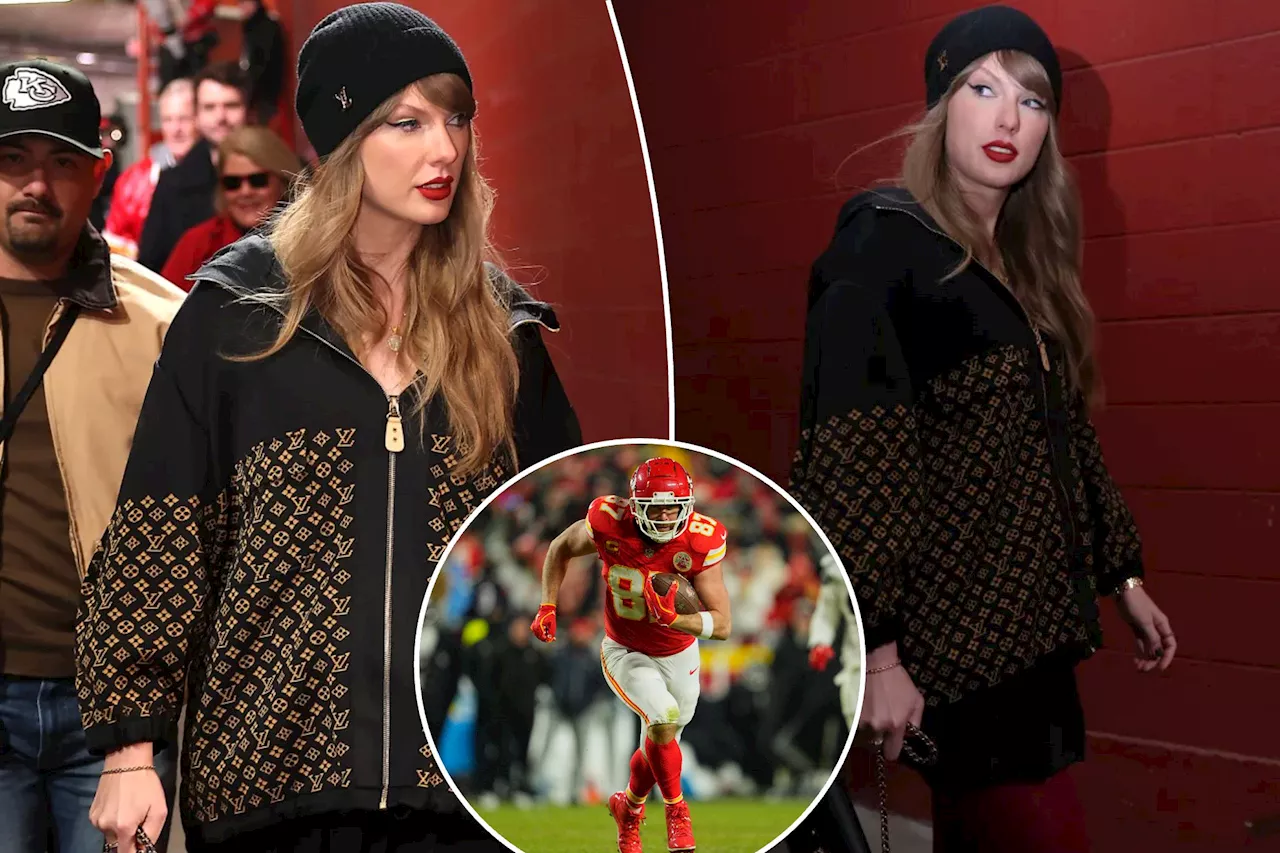 Taylor Swift arrives at AFC Championship game with Travis Kelce, Chiefs chasing Super Bowl history