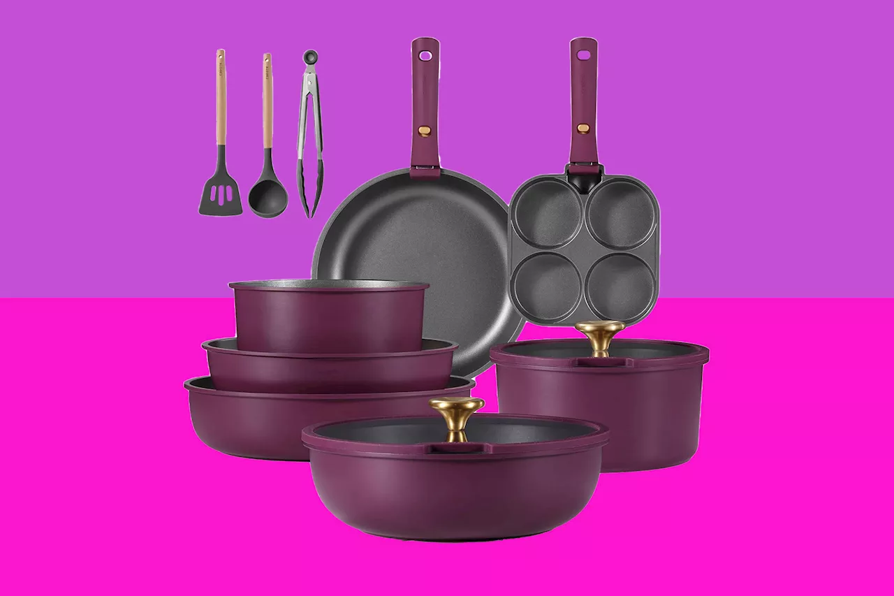 Upgrade Your Kitchen with This $200 Off CAROTE Cookware Set on Amazon