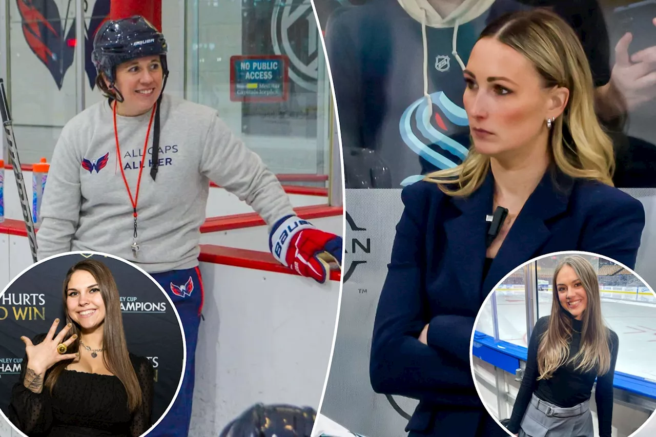 Women in hockey hit back at trolls shading historic night for female NHL coaches