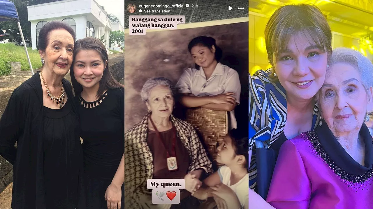 ‘A shining star’: Celebrities pay tribute to Gloria Romero, Queen of Philippine Cinema