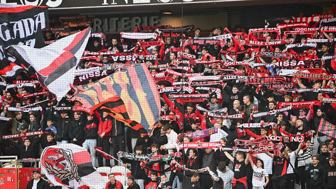 Les Ultras niçois envahissent le terrain de chants injurieux