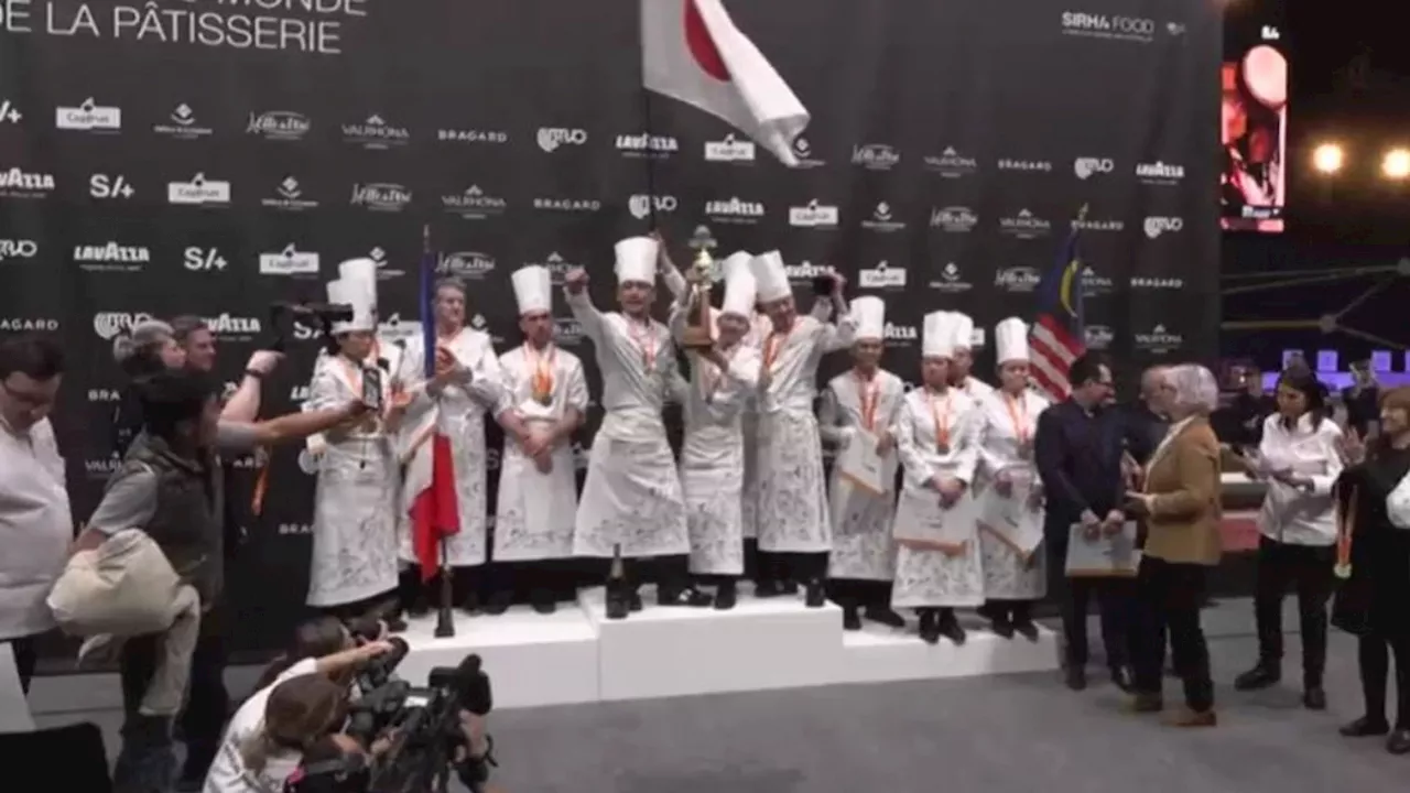 Le Japon conserve son titre de champion du monde de pâtisserie