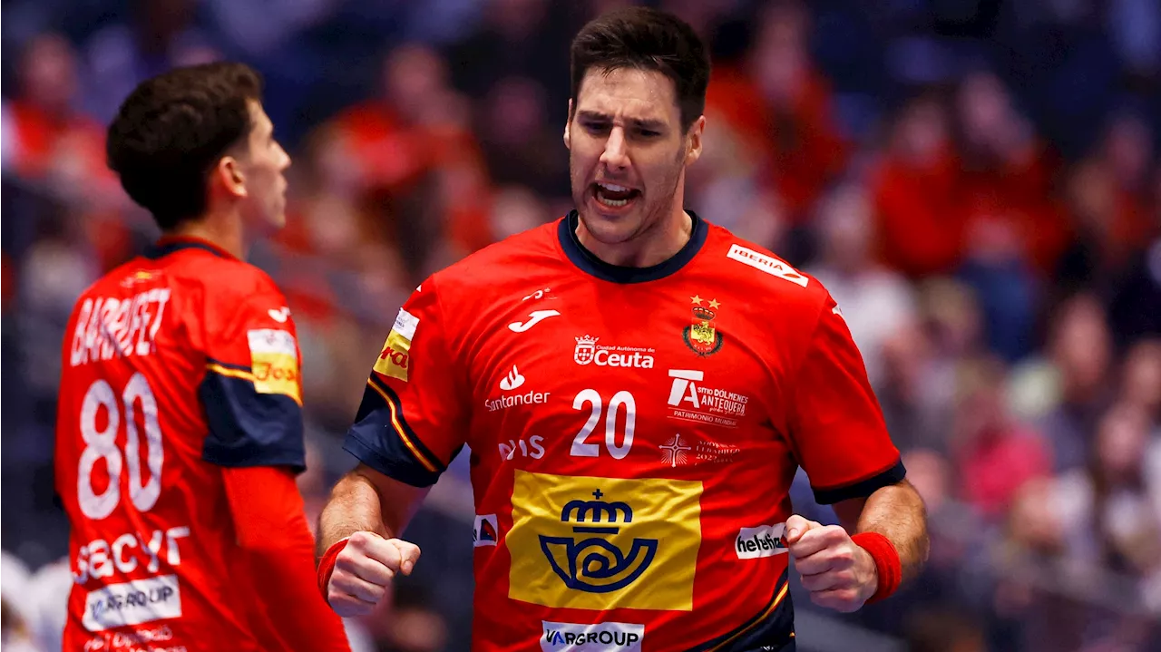 España busca despedirse del Mundial de balonmano con orgullo ante Brasil