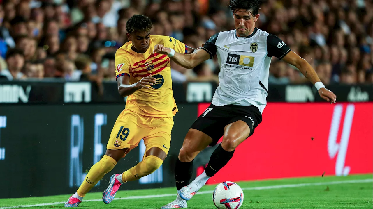  Valencia, en directo el partido de la jornada 21 de Liga