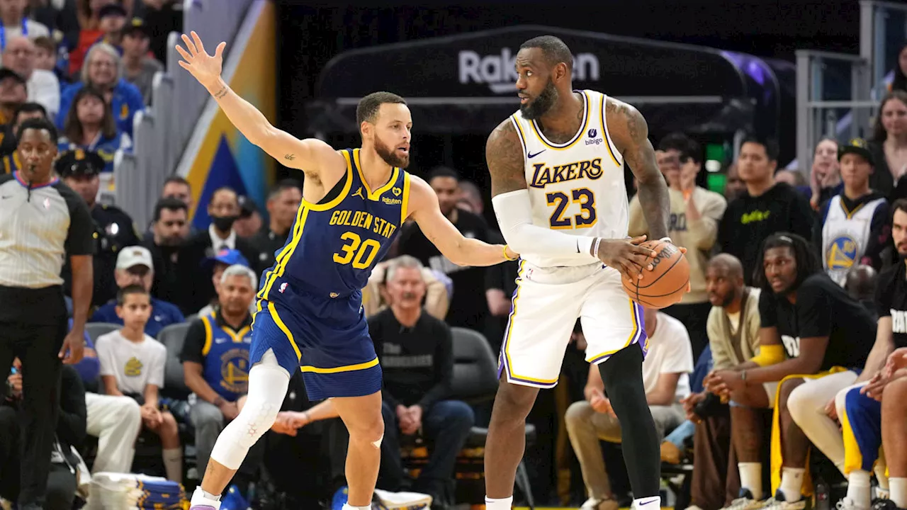 Lakers Dominate Warriors Behind Davis and James' Explosive Offense