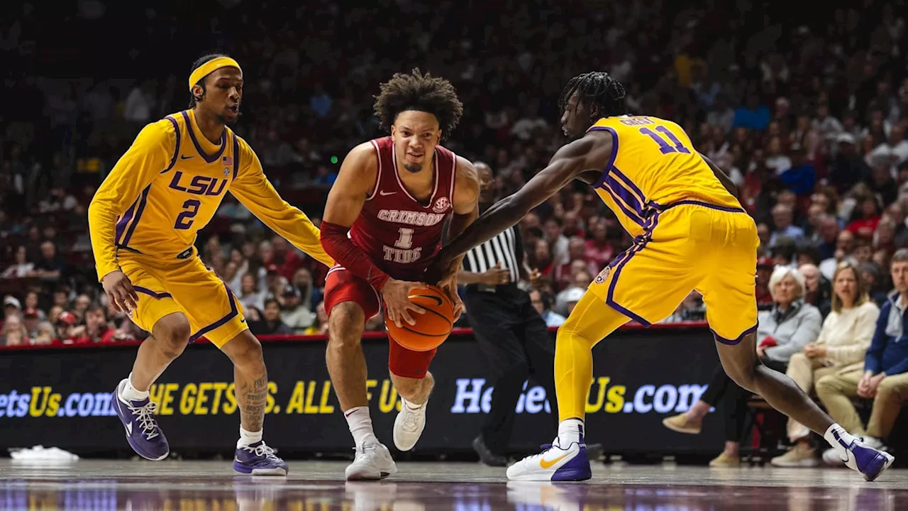 Mark Sears benched in second half as Alabama basketball edges LSU