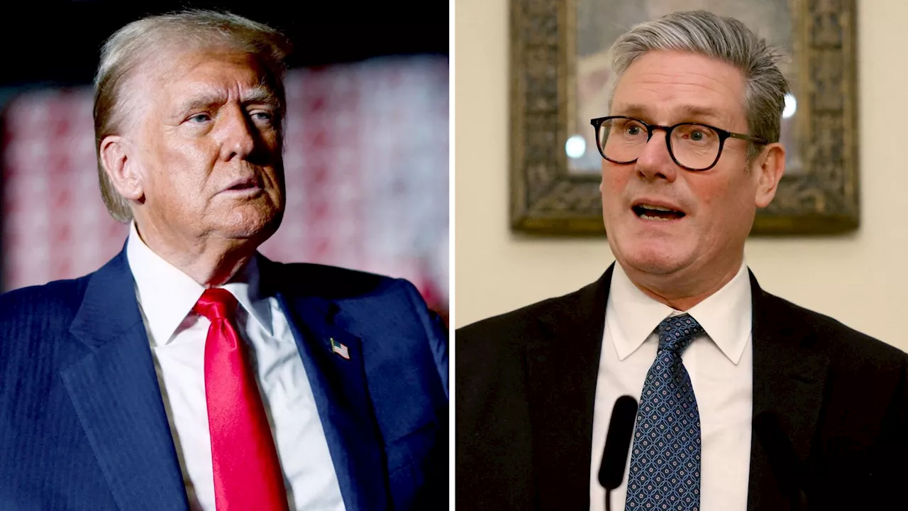 Donald Trump and Sir Keir Starmer speak on phone and 'agree to meet soon'