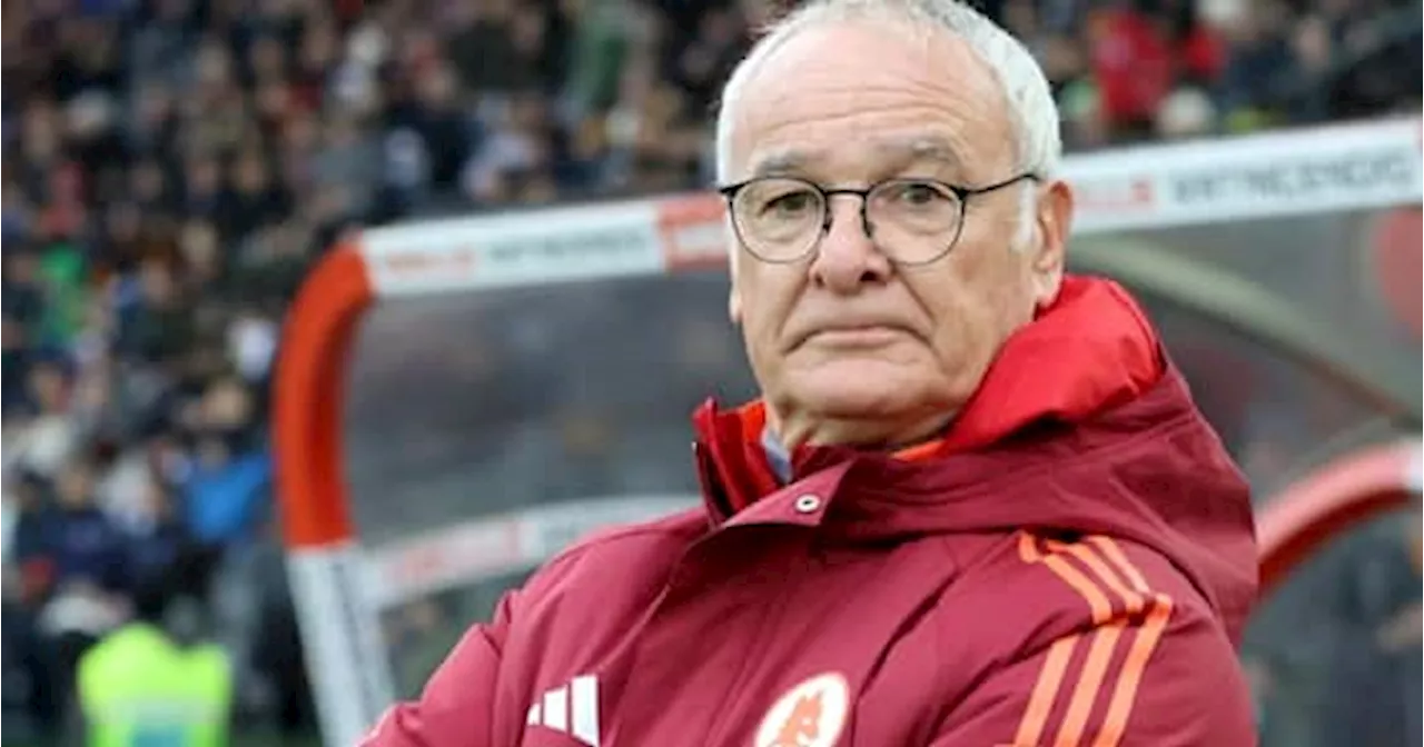 Ranieri: 'Vittoria importante per la Roma, dobbiamo avere rabbia agonista'