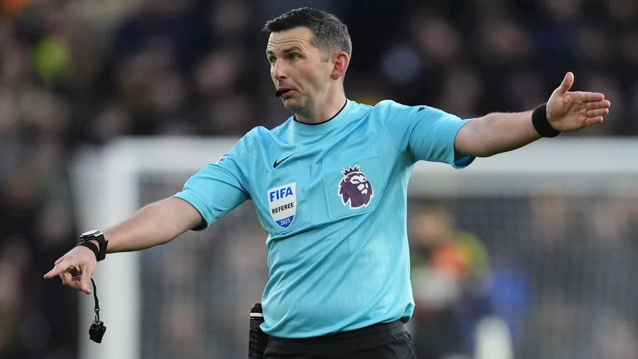 Myles Lewis-Skelly red card: PGMOL 'appalled' after referee Michael Oliver receives social media abuse for showing Arsenal defender red card