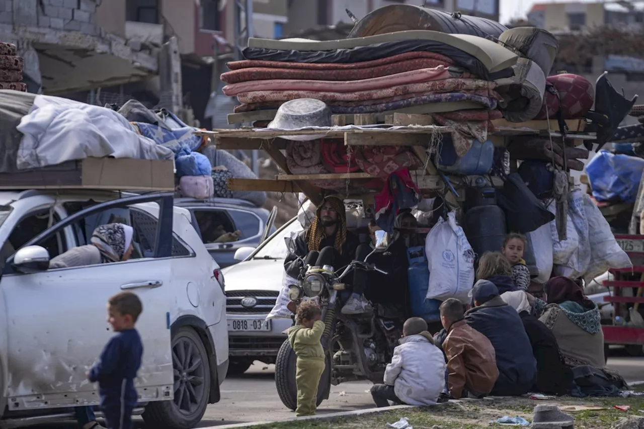 Qatar says agreement reached to release Israeli hostage, allow Palestinians to return to north Gaza