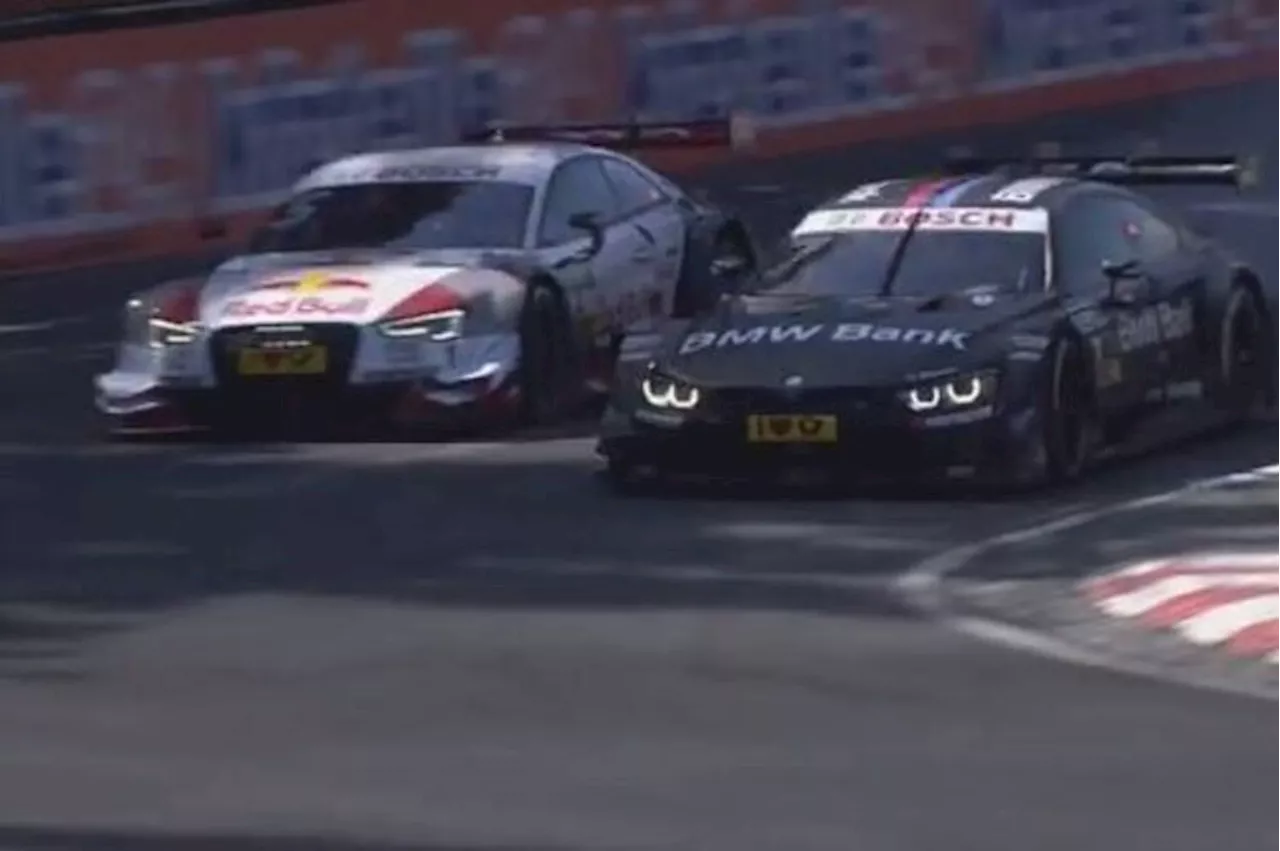 DTM-Highlight: Spenglers Zweikampf gegen Ekström auf dem Norisring 2015