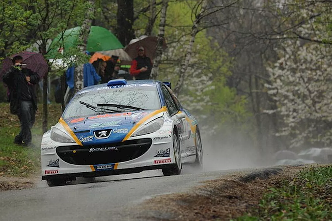 Travaglia gewinnt die erste Etappe der Rallye-Europameisterschaft in Italien