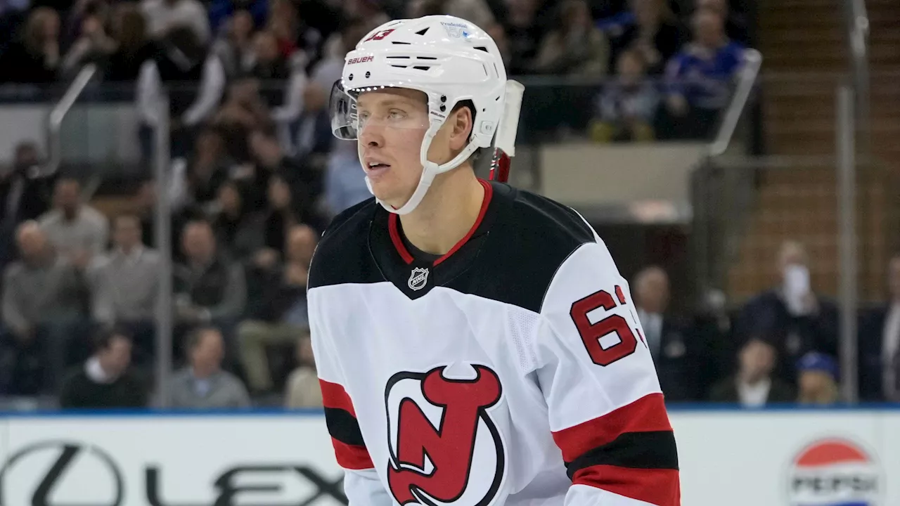 Devils vinner mot Canadiens, Hischier skadad