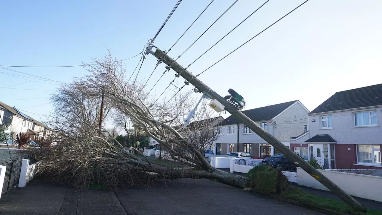 Sturm Éowyn: Irland kämpft mit Ausfällen und Schäden