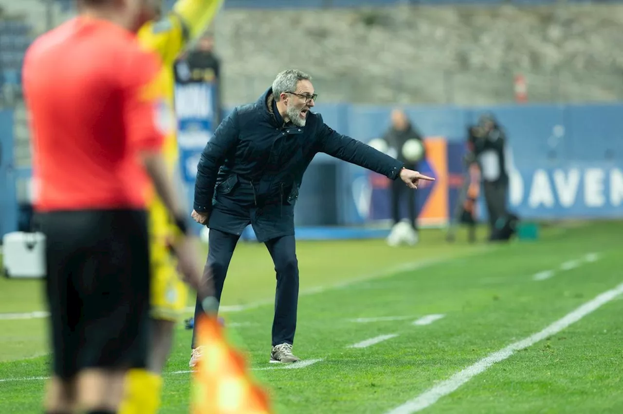 Ligue 2. « Si j’étais viré, je comprendrais totalement » : l’acte de contrition du coach bastiais après son craquage face au Pau FC