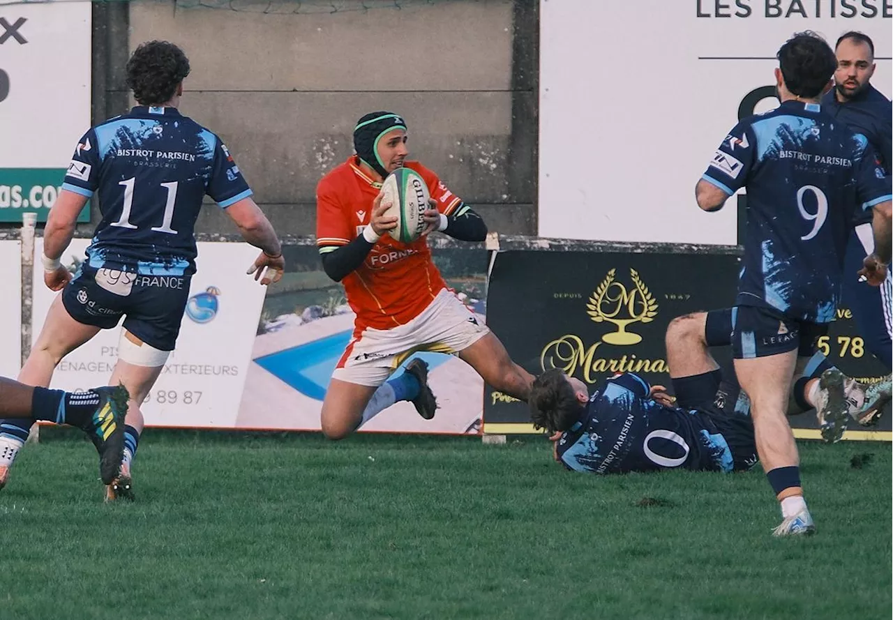 Rugby (Fédérale 1) : l’Union Barbezieux-Jonzac n’est pas passée loin à Beauvais (20-18)