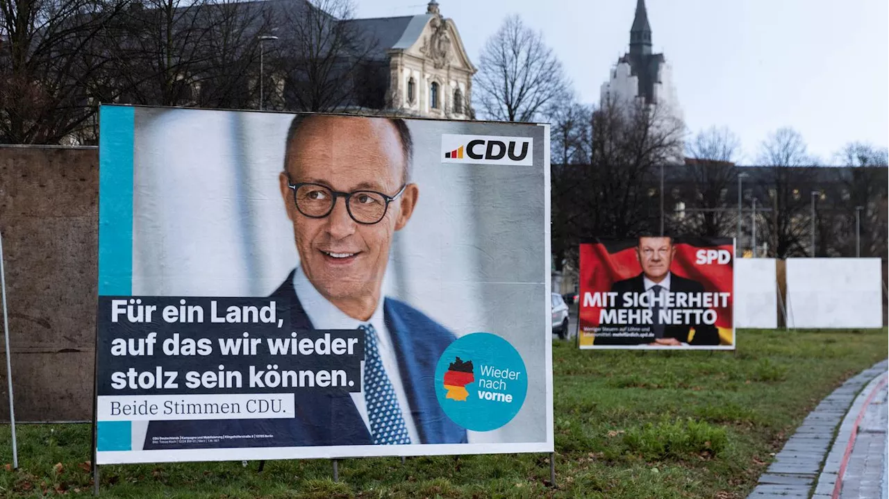 FDP und Linke müssen zittern: Merz klettert mit Union wieder auf 30 Prozent