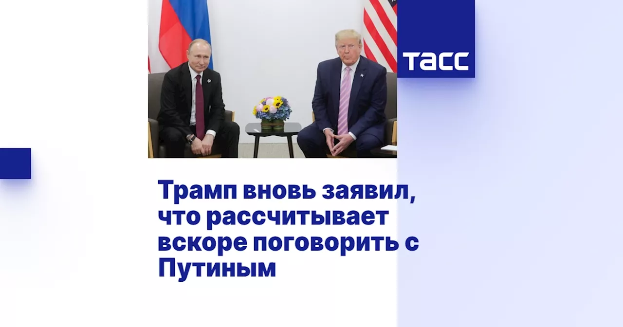 Трамп готов немедленно встретиться с Путиным