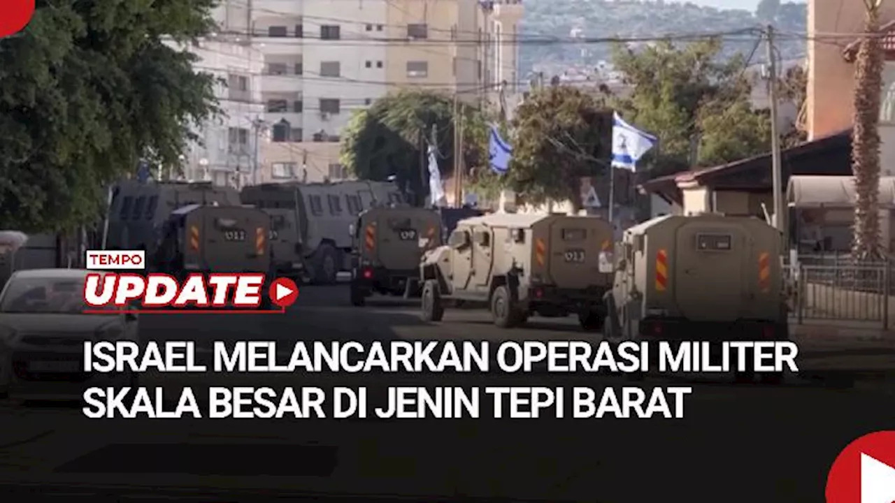 Kasus Korban Tewas Muncul di Tepi Barat Jenin Akibat Serangan Militer Israel