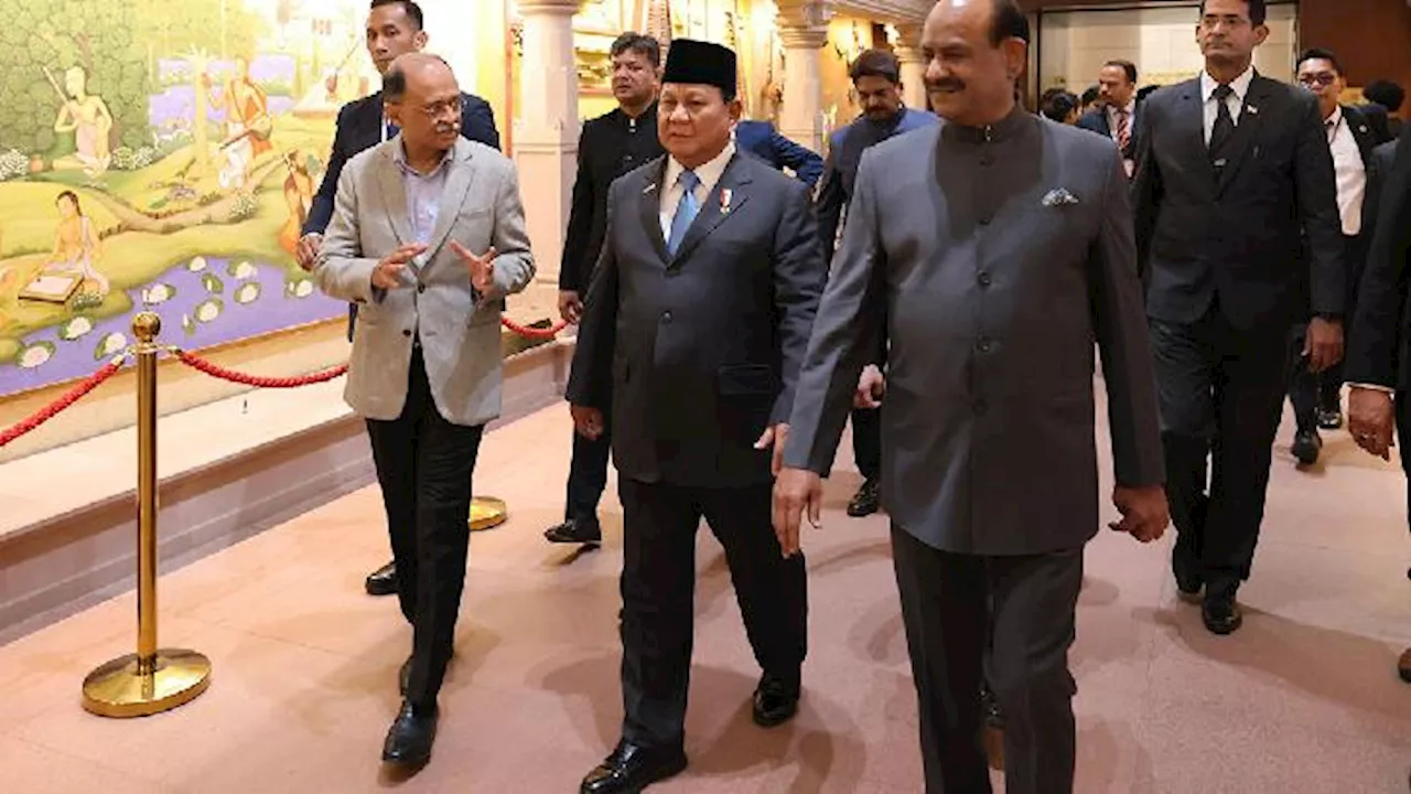 Presiden Prabowo Tinjau Gedung Parlemen India, Apresiasi Kekayaan Budaya dan Kolaborasi Ilmu Pengetahuan