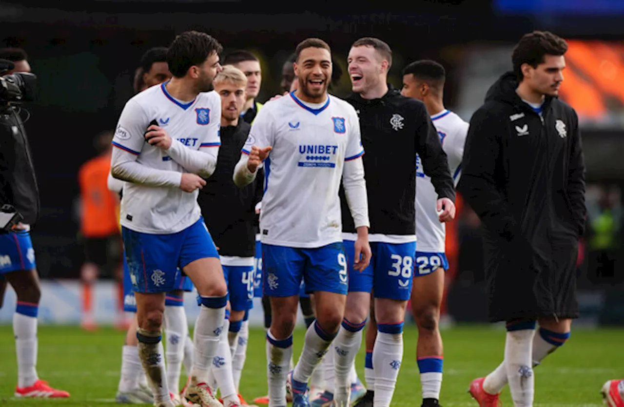 Rangers Come From Behind to Beat Dundee United in Dramatic Premiership Match