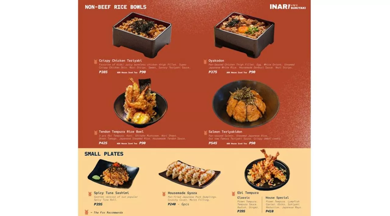 Inari Sukiyaki opens second store at SM Aura Premier