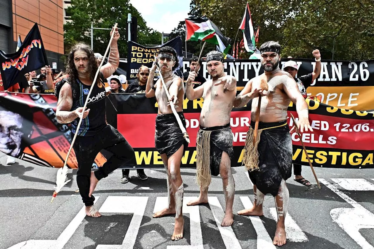 Thousands Protest on Australia Day, Denouncing Colonial History