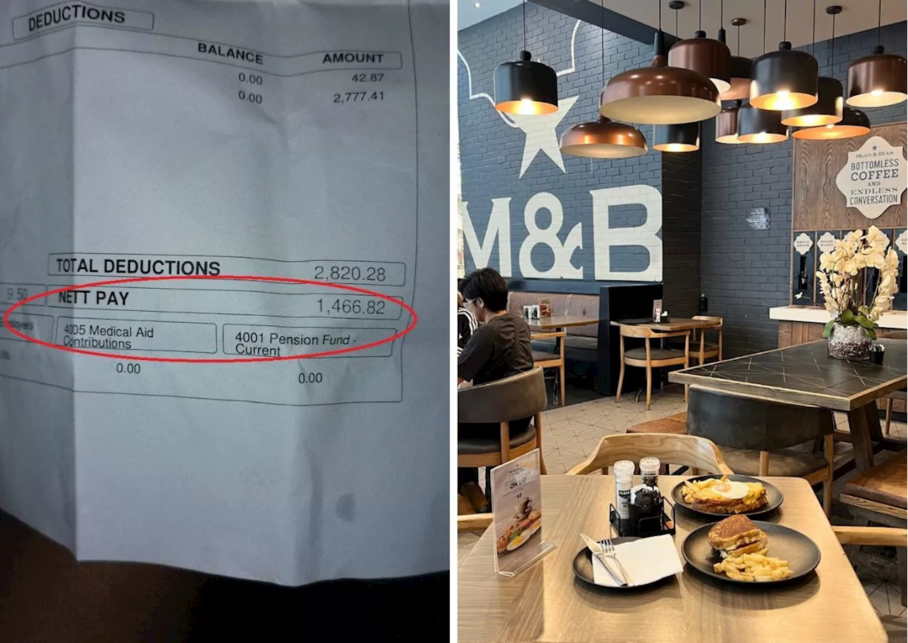 Mugg & Bean Criticized Over Waiter's Low Payslip