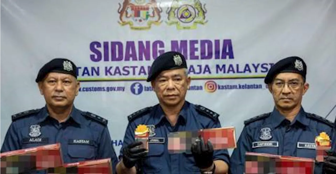 Customs seizes RM1.05 million worth of contraband cigarettes