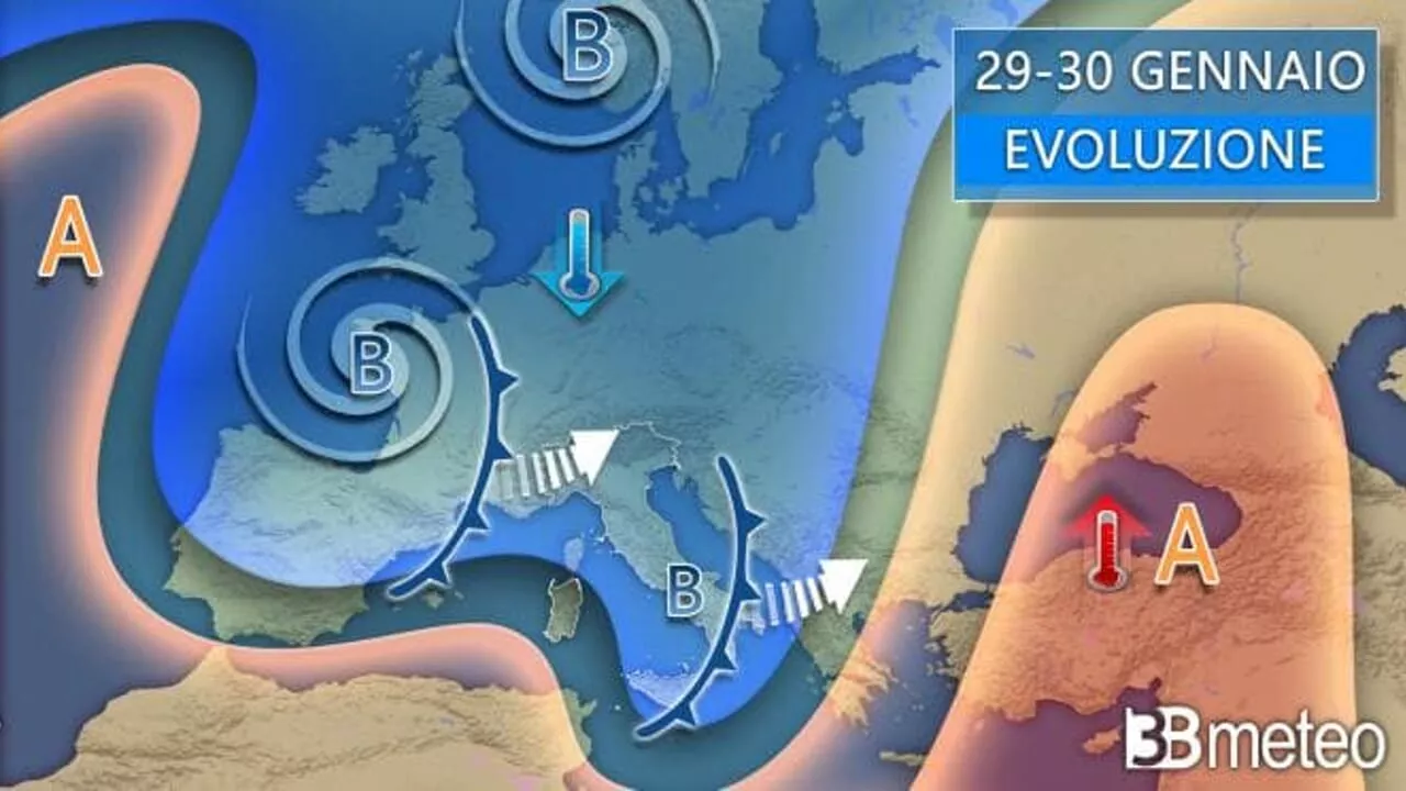 Ondata di freddo: ecco quando e dove arrivano davvero i Giorni della Merla