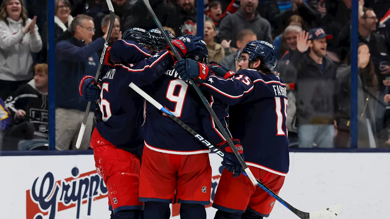 Blue Jackets Extend Home Winning Streak With OT Victory Over Kings