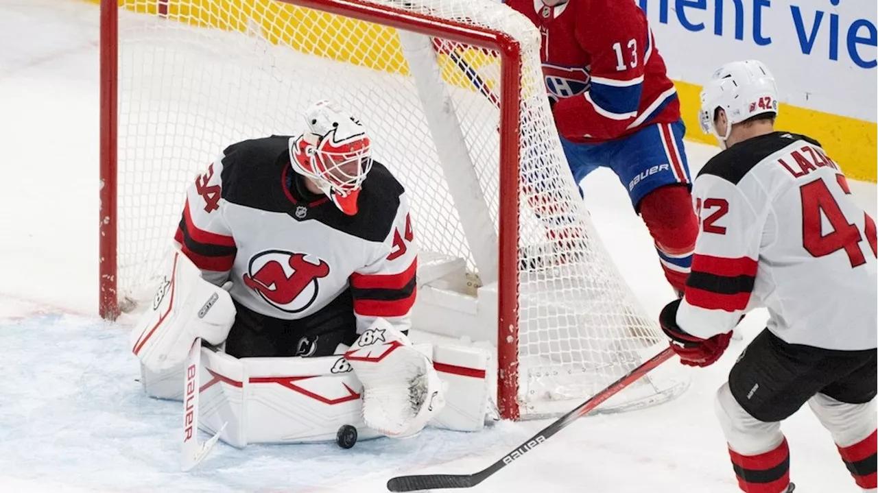 Jake Allen Returns to Montreal, Leads Devils to Overtime Victory