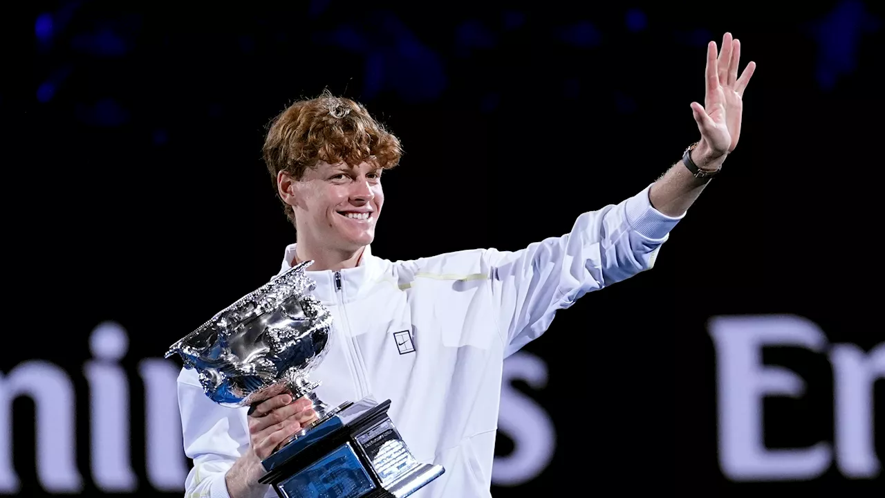 Sinner tops Zverev in straight sets to capture second straight Australian Open