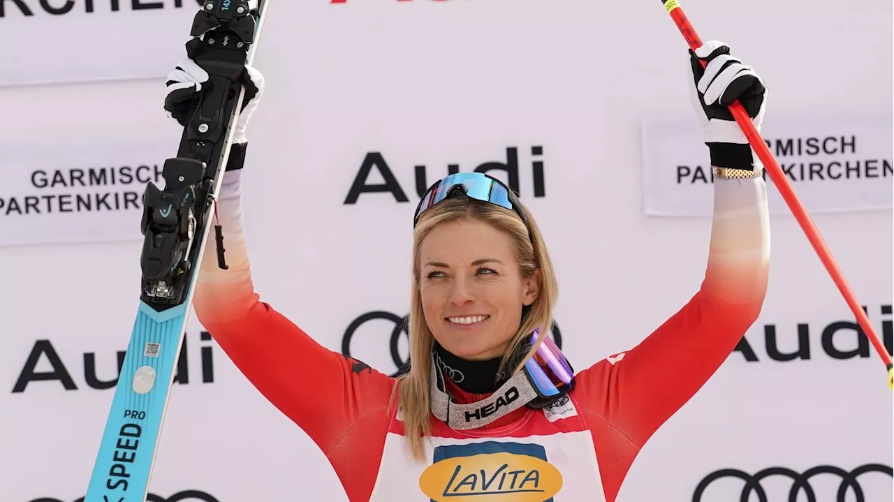 Swiss skier Gut-Behrami gets first World Cup win of season