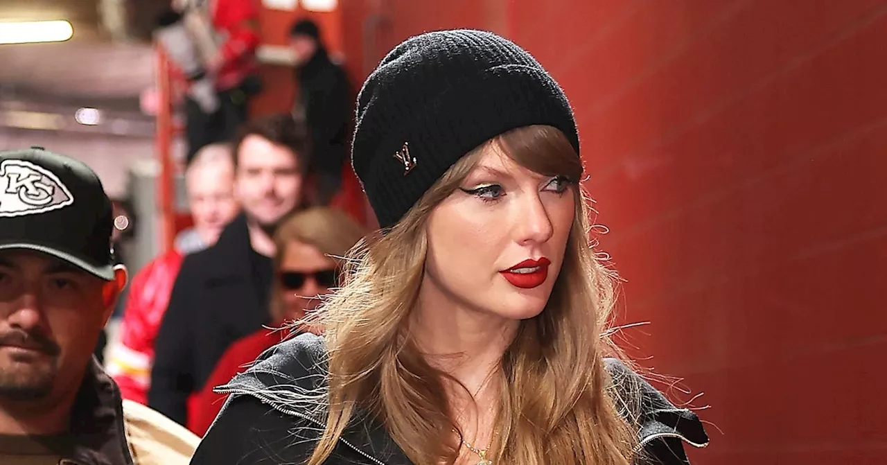 Taylor Swift Cheers on Travis Kelce and the Kansas City Chiefs in AFC Championship Game