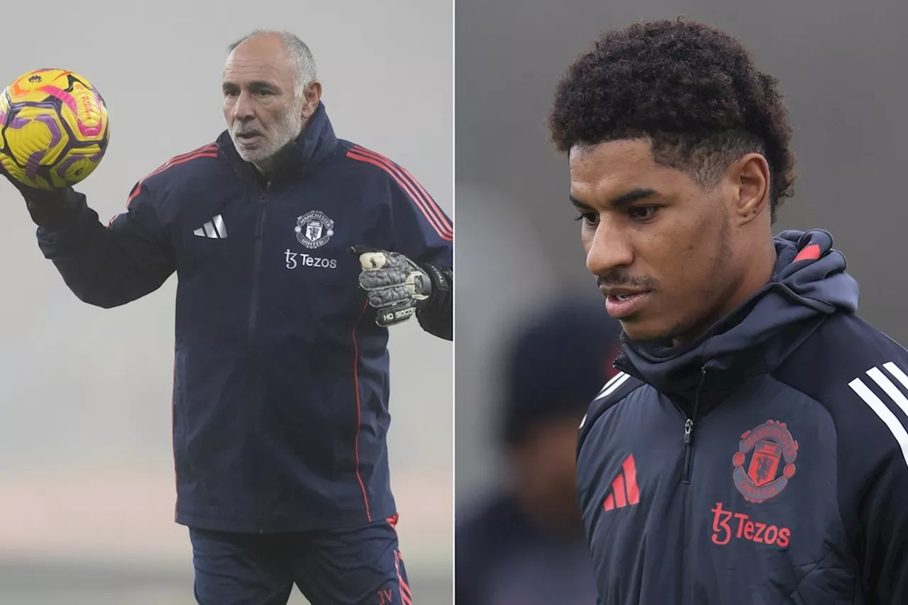 Amorim gebruikt nog liever keeperstrainer (63) als reserve dan Rashford