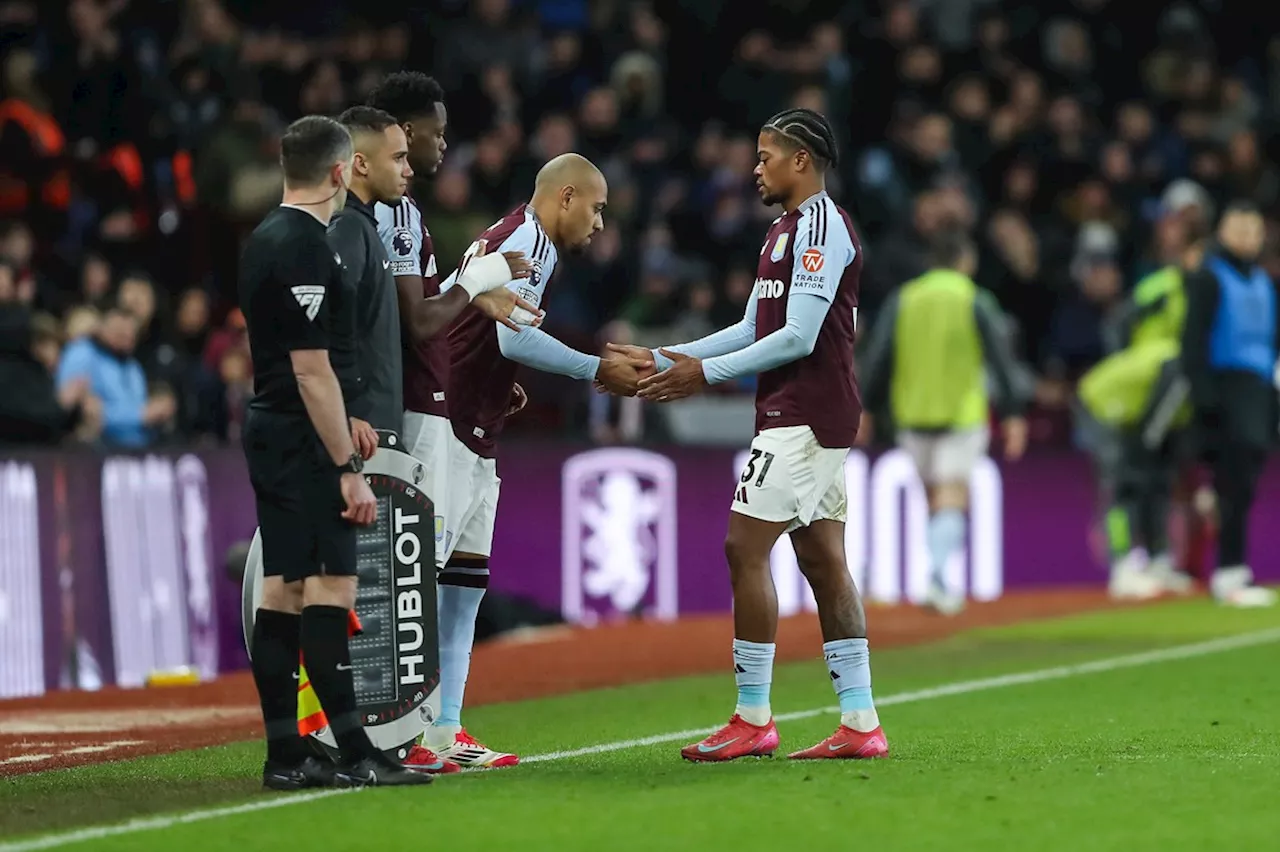 Aston Villa geeft met debuterende Malen voorsprong uit handen