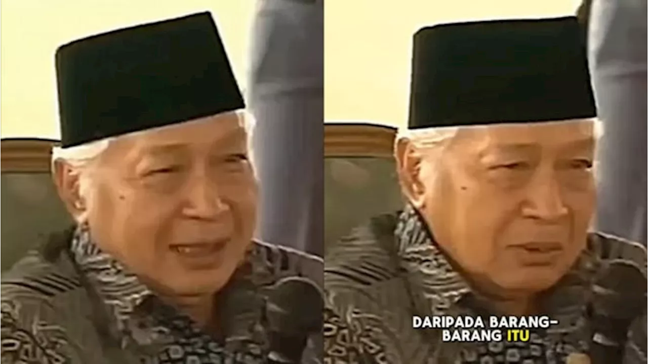 Viral! Prediksi dan Pesan Soeharto Tentang Indonesia di Tahun 2020an Jadi Kenyataan: Anak Muda Senang ...